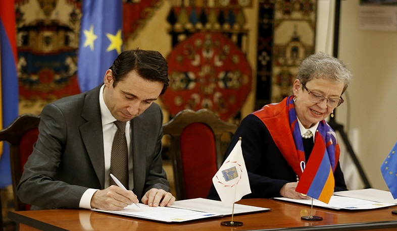 5,3 մլն եվրո՝ վտանգավոր թափոնների կառավարմանը. քաղաքապետն ու ԵՄ դեսպանը հուշագիր են ստորագրել