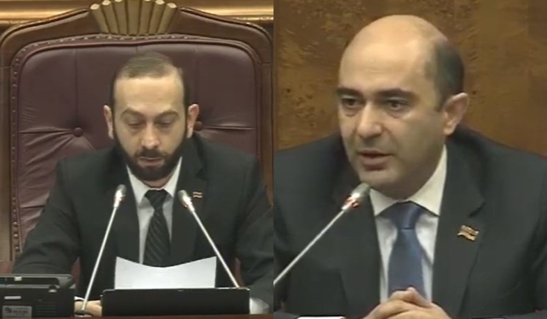 Ես ձեր օգնության կարիքը բնավ չունեմ. Միրզոյանը՝ Մարուքյանին