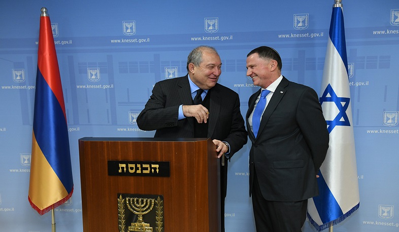 Հայաստանը փոքր երկիր է, բայց համաշխարհային ազգ, նույնն է նաև Իսրայելը. Արմեն Սարգսյան