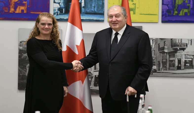 Հայ-կանադական հարաբերություններն ապագայի շատ ավելի մեծ ներուժ ունեն․ Արմեն Սարգսյան