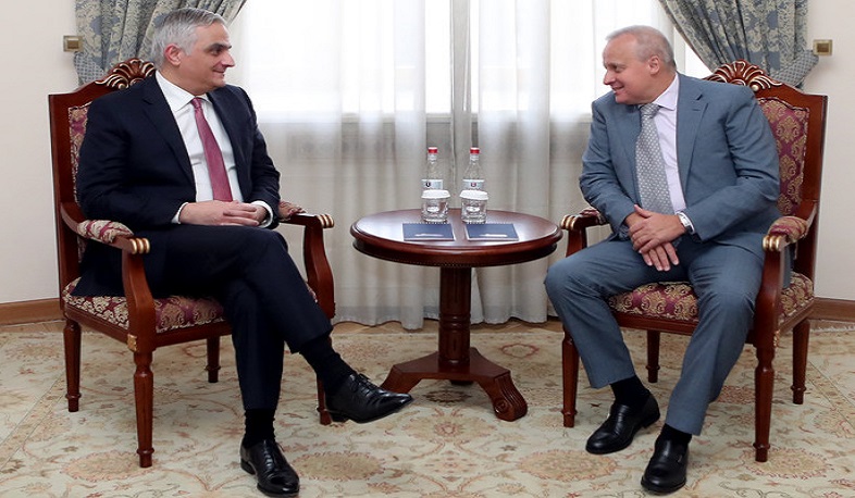 Փոխվարչապետ Մհեր Գրիգորյանն ընդունել է ՌԴ դեսպանին