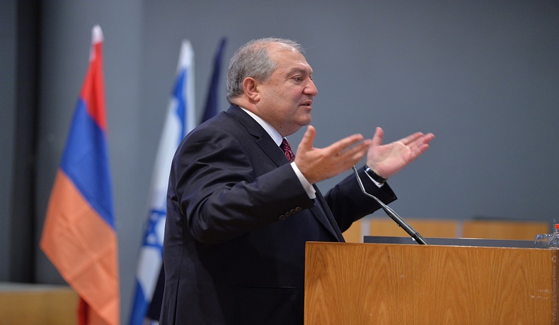 Կցանկանամ այս հաստատությունը տեսնել մեր գործընկերների ցանկում. նախագահն Իսրայելում այցելել է Technion ինստիտուտ