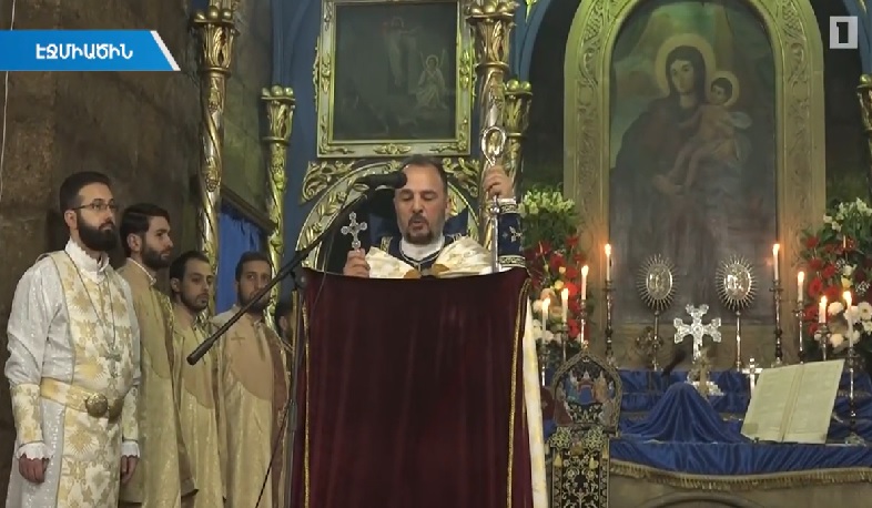 Բանակի օրվա առթիվ պատարագ Է մատուցվել Սբ. Աստվածածին եկեղեցում