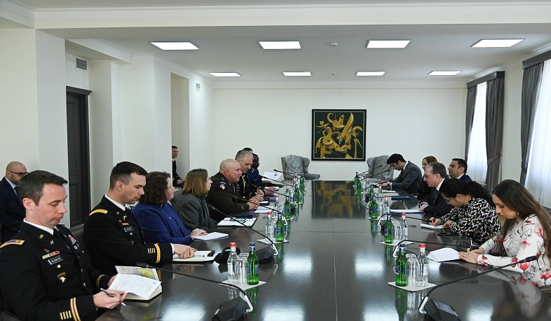 ԱՄՆ-ի հետ հաստատվել է ամուր երկխոսություն. Զ.Մնացականյանն ընդունել է Քանզասի ազգային գվարդիայի հրամանատարին