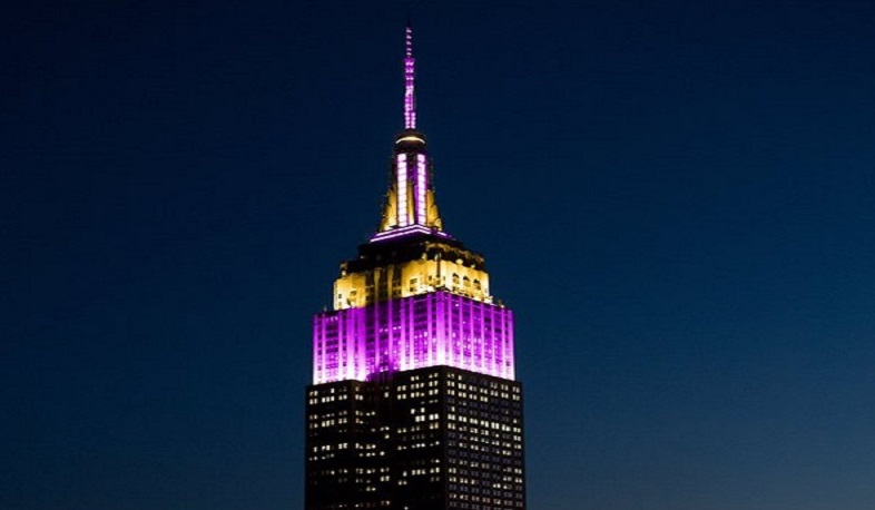 Էմփայր Սթեյթ Բիլդինգը լուսավորվել է ի պատիվ Քոբի Բրայանթի