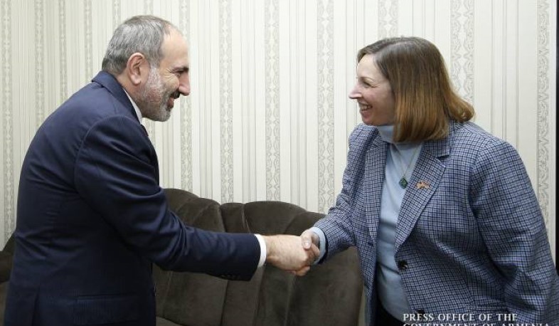 Վարչապետի հանդիպումը Հայաստանում ԱՄՆ դեսպանի և Կանզաս նահանգի Ազգային գվարդիայի հրամանատարի հետ