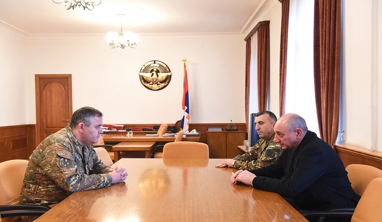 Բակո Սահակյանն ընդունել է ՀՀ ԶՈՒ գլխավոր շտաբի պետին