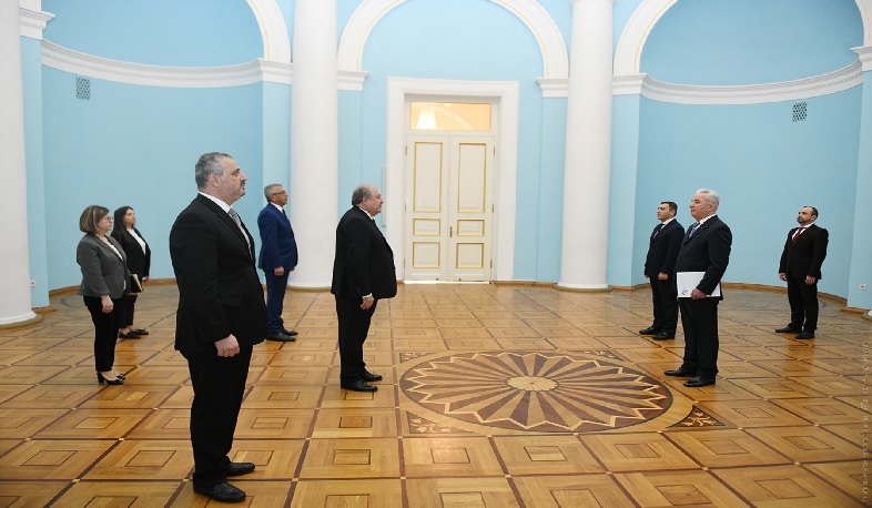 Հայաստանում Ուկրաինայի նորանշանակ դեսպանը  հավատարմագրերն է հանձնել ՀՀ նախագահին