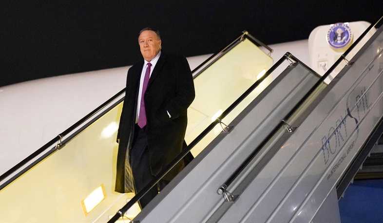 Մայք Պոմպեոն պաշտոնական այցով ժամանել է Ուկրաինա