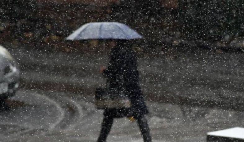 Այսօր երեկոյան ժամերից հանրապետության ողջ տարածքում տեղումներ կսկսվեն