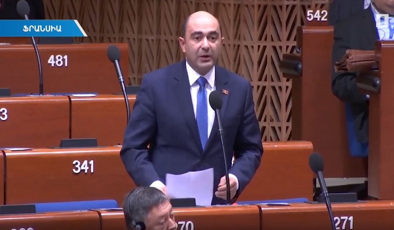 Ելույթներ ենք ունենում, քանի որ ցանկանում ենք տեսնել ժողովրդավար Ադրբեջան. Էդմոն Մարուքյանի ելույթը ԵԽԽՎ-ում