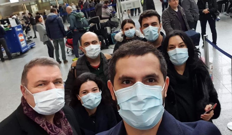 Մահ կորոնավիրուսին. ԵԽԽՎ հայկական պատվիրակությունը՝ դիմակով