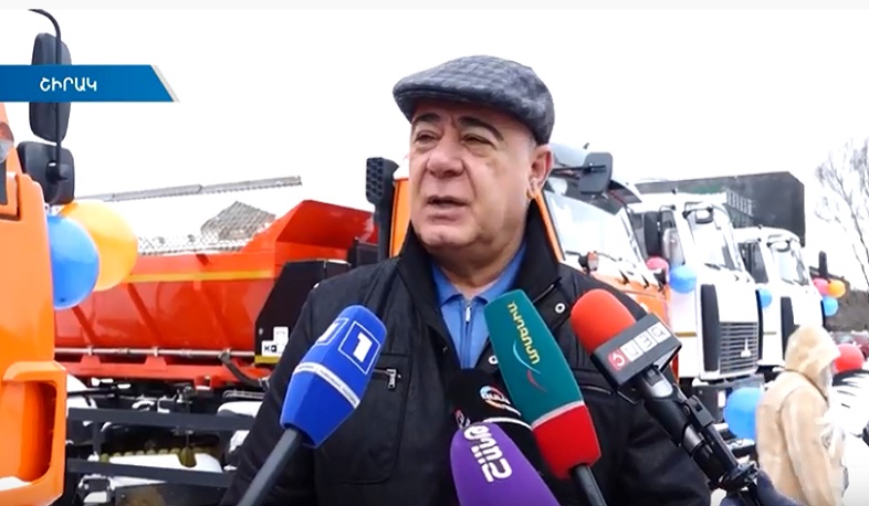 Գյումրիի սանմաքրման տեխնիկան կհամալրվի