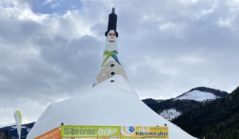 60 հազար եվրո արժողությամբ աշխարհի ամենաբարձրահասակ ձնեմարդը