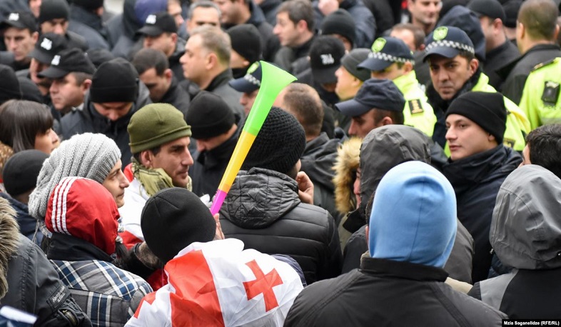 Ընդդիմության բողոքի ակցիան չեղարկվել է Վրաստանում ողբերգության պատճառով