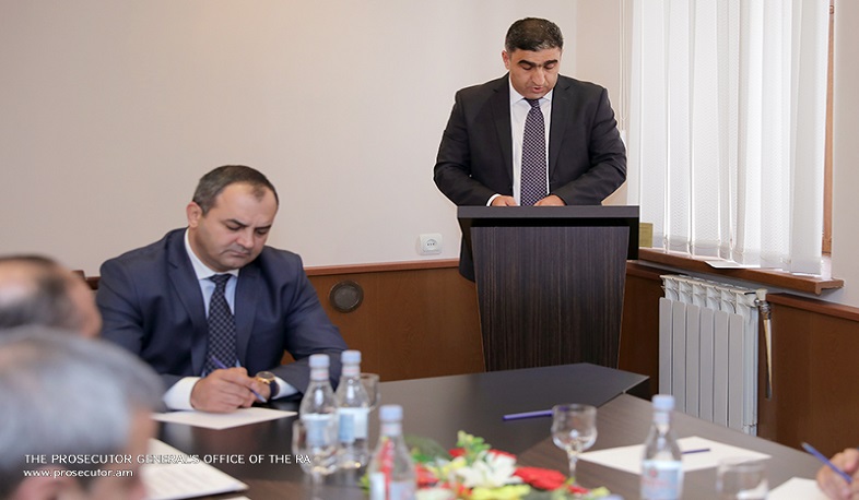 ՀՀ գլխավոր դատախազն ամփոփել է Արարատի մարզի դատախազության գործունեությունը