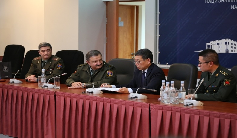 ՉԺՀ դեսպանն այցելել է ՊՆ պաշտպանական ազգային հետազոտական համալսարան