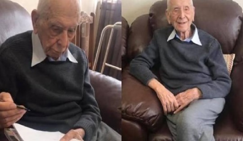 Իտալիայի քաղաքացի 105-ամյա Նուրհան Բոգոսը ցանկանում է նաև ՀՀ քաղաքացի դառնալ