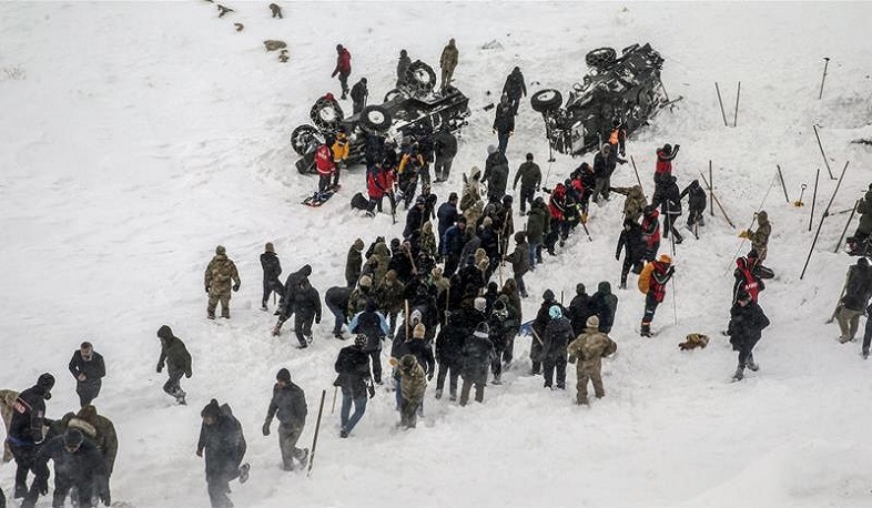 Վանի նահանգում ձնահոսքերի զոհերի թիվը հասել է չորս տասնյակի