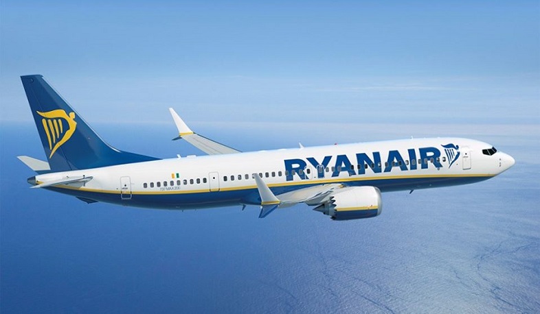 2020-ի հունիսից Ryanair-ը չվերթեր կիրականացնի Երևան-Պաֆոս-Երևան ուղղությամբ