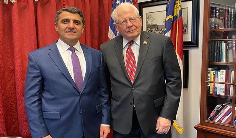 ԱՄՆ-ում ՀՀ դեսպանը հանդիպել է Կոնգրեսի Ներկայացուցիչների պալատի անդամի հետ