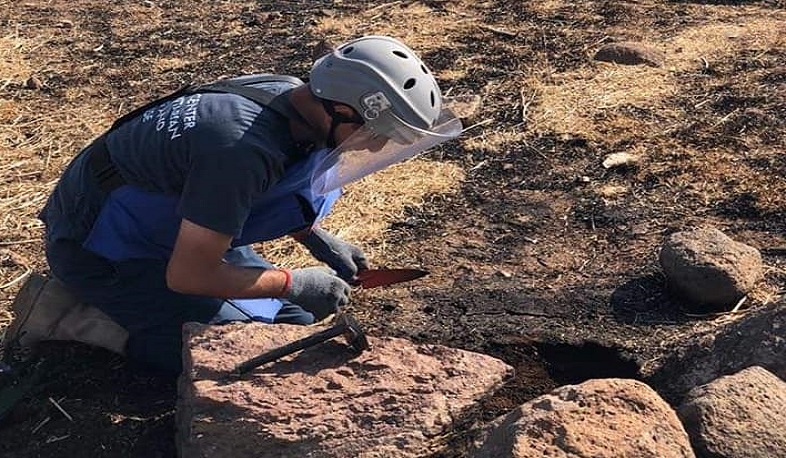 Հայկական հումանիտար խումբը Սիրիայում մեկ տարում ականազերծել է 126 հազար քմ տարածք