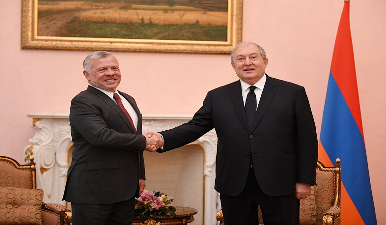 Արմեն Սարգսյանն արծարծել է ՀՀ քաղաքացիների համար Հորդանան մուտքի արտոնագրի վերացման հարցը