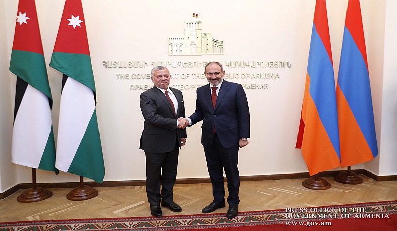 Վարչապետ Փաշինյանը և Աբդալլահ Երկրորդը քննարկել են հայ-հորդանանյան գործակցության հեռանկարները