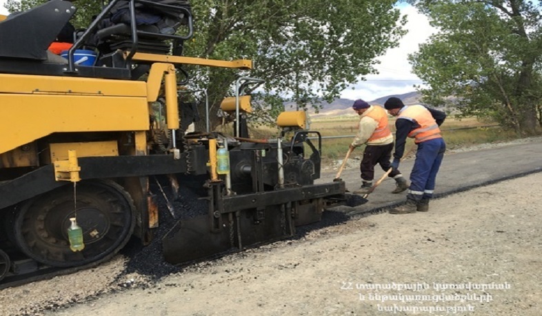 Կենսական նշանակության ճանապարհացանցի բարելավումը նպաստում է համայնքների զարգացմանը