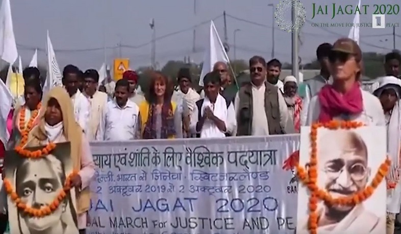 Խաղաղություն քարոզողները հասան Հայաստան. ոտքով քայլելու են մինչև Ժնև