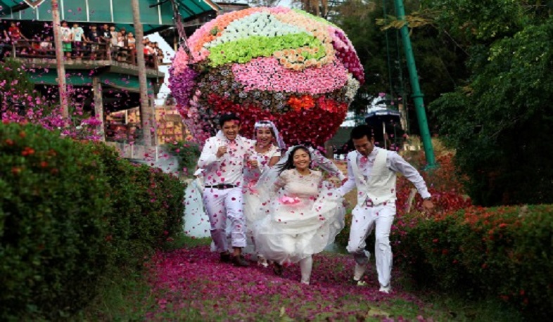 Վալենտինի օրը՝ ամուսնություններ օդում և ջրում