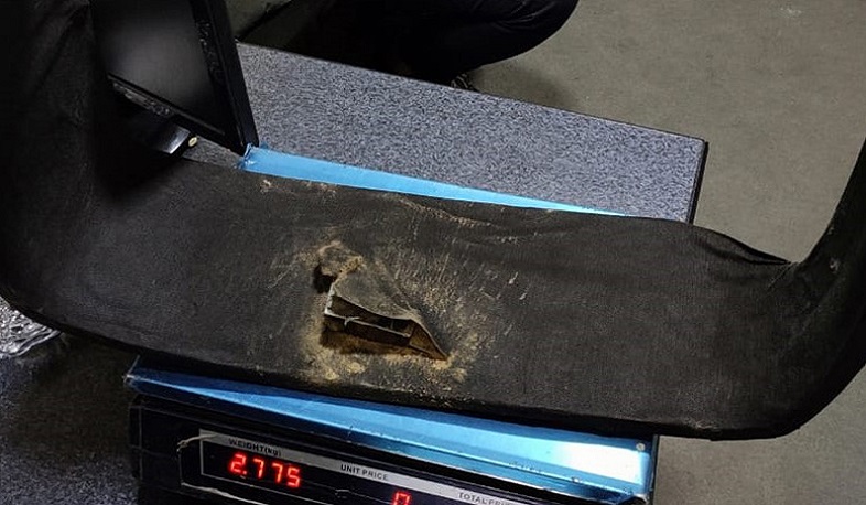 Իրանի քաղաքացու ուղեբեռում հայտնաբերվել է մոտ 2 կգ 800 գրամ ափիոն