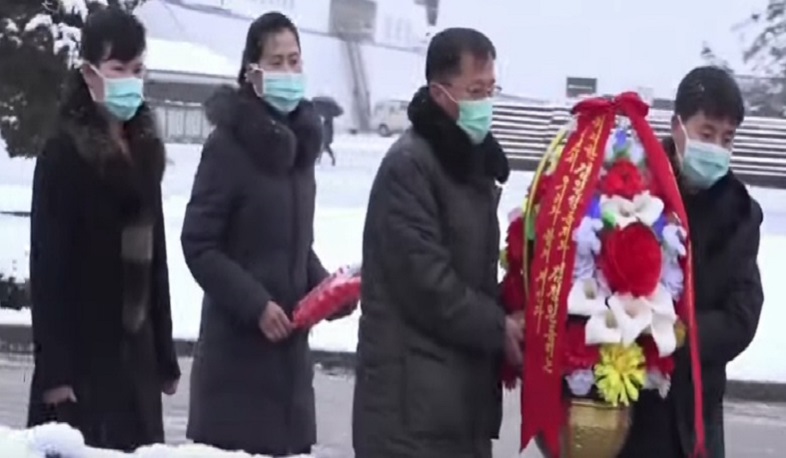 Փհենյանը դիմակներով է նշում Կիմ Չեն Ինի ծննդյան տարեդարձը