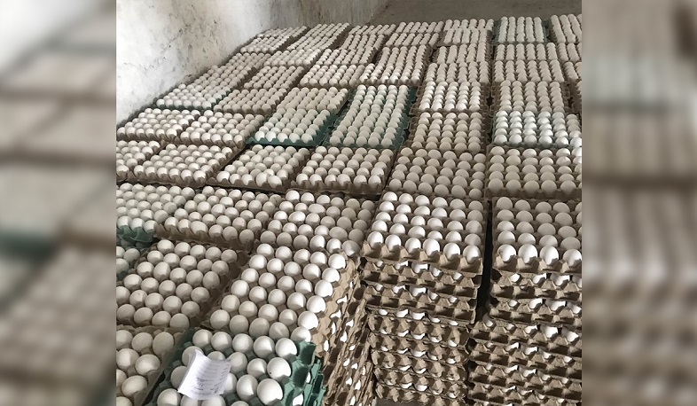 Ոչնչացվել է 54 հազար ժամկետանց ձու