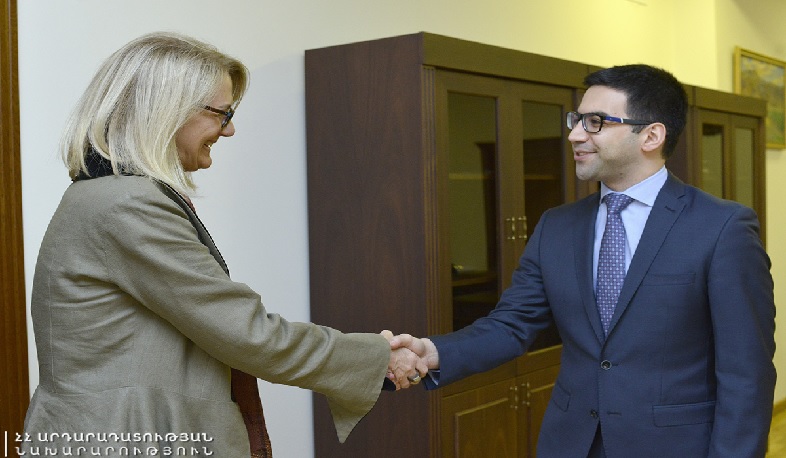 Ռուստամ Բադասյանը և Դեբորա Գրիզերը քննարկել են համագործակցությունը զարգացնելու ուղղությունները