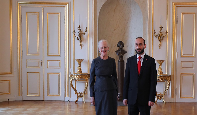 Արարատ Միրզոյանը հանդիպել է Դանիայի թագուհի Մարգրետե Երկրորդի հետ