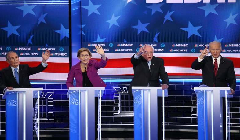 ԱՄՆ-ում կայացել է նախագահի դեմոկրատ թեկնածուների հեռուստաբանավեճը