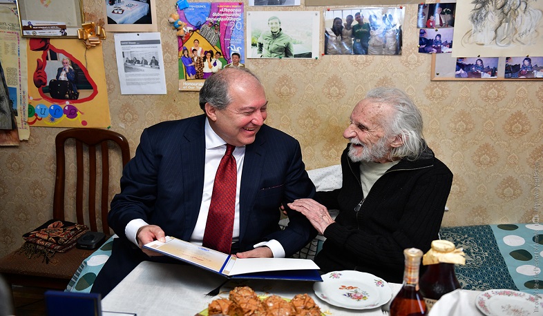 Արմեն Սարգսյանը ցավակցական ուղերձ է հղել Երվանդ Մանարյանի մահվան կապակցությամբ