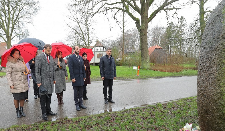 ԱԺ նախագահը Դանիայում այցելել է «հայերի մայր» Քարեն Եփփեի ծննդավայր