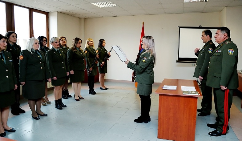 Հանդիսավոր երդման արարողություն ՊՆ-ում