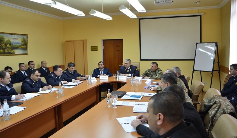 Քննարկվել է ՊԲ ստորաբաժանումներում հանցավորության իրավիճակը