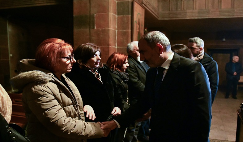 Վարչապետը մասնակցել է Երվանդ Մանարյանի հոգեհանգստի արարողությանը