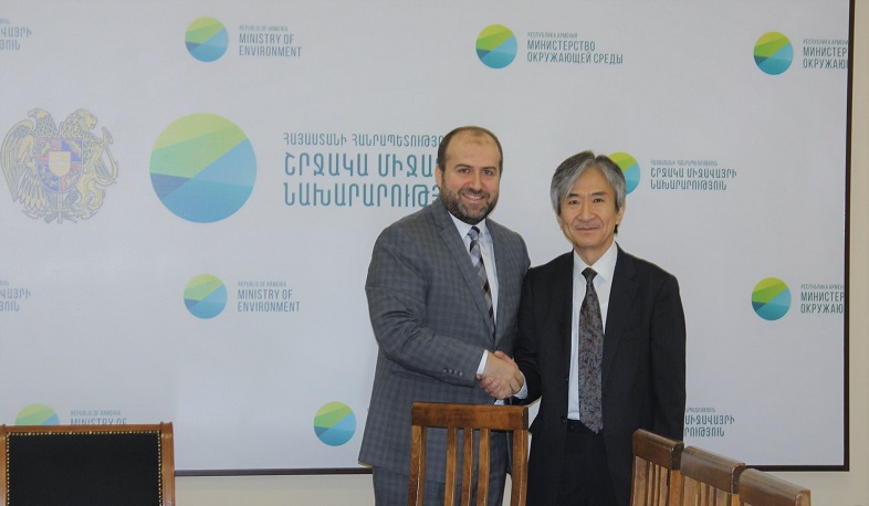 Շրջակա միջավայրի նախարարն ու ՀՀ-ում Ճապոնիայի դեսպանը խոսել են Սևանա լճի հիմնախնդիրներից