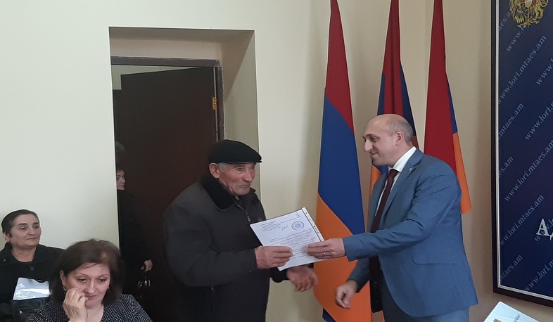 Բնակարանների գնման վկայագրեր՝ Լոռու մարզի ևս 19 ընտանիքի