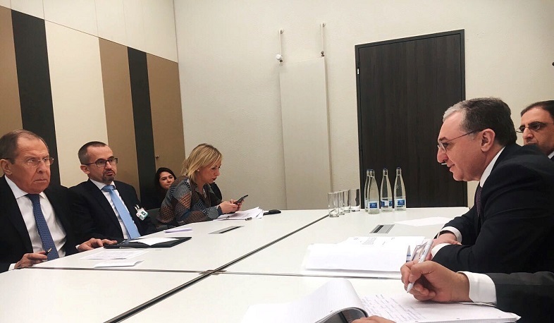 Ժնևում Մնացականյանն ու Լավրովը հանդիպել են