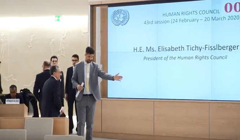 ԱԳ նախարար Զոհրաբ Մնացականյանի ելույթը ՄԱԿ-ի Մարդու իրավունքների խորհրդի 43-րդ նիստին