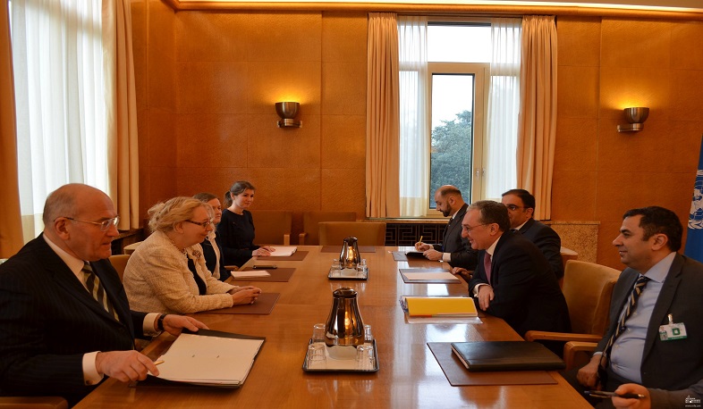 ԱԳ նախարարը հանդիպել է ՄԱԿ-ի Ժնևյան գրասենյակի գլխավոր տնօրենի հետ