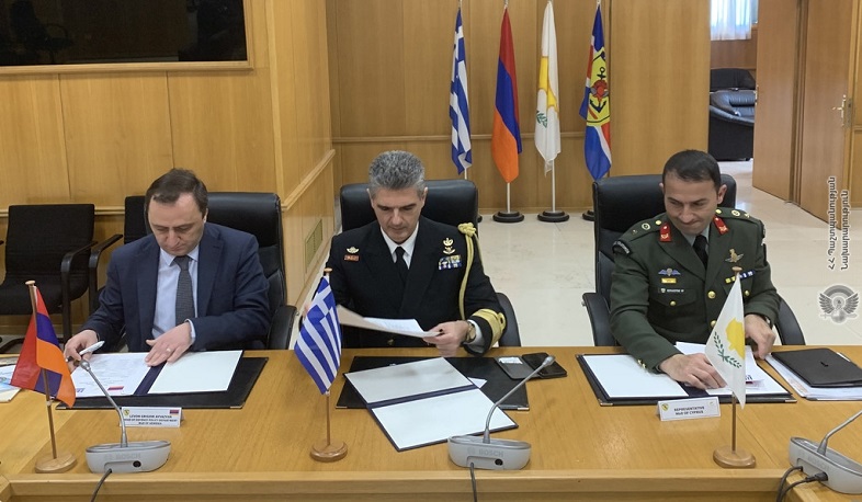Փետրվարի 28-ին Աթենքում տեղի է ունեցել հայ-հունական ռազմաքաղաքական խորհրդակցություն