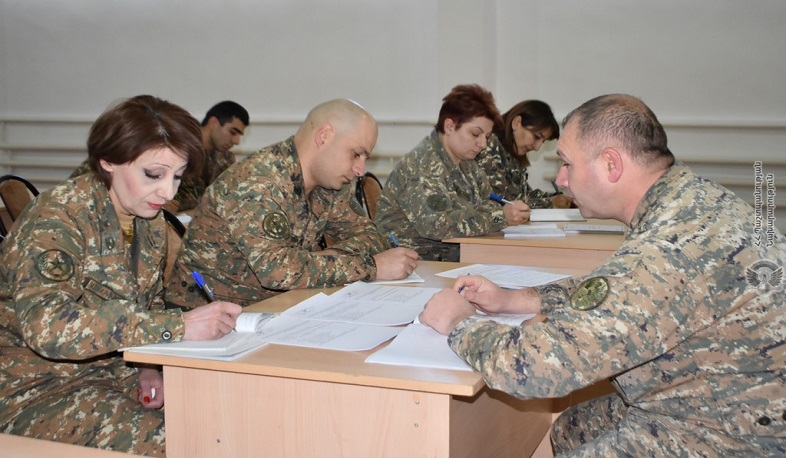 4-րդ զորամիավորումում անցկացվել են երկօրյա հավաքներ