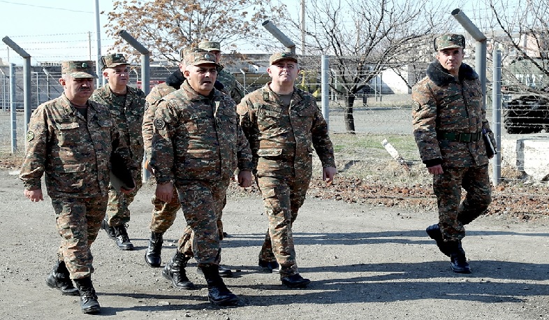 ՀՀ զինված ուժերի գլխավոր շտաբի պետն այցելել է N զորամաս